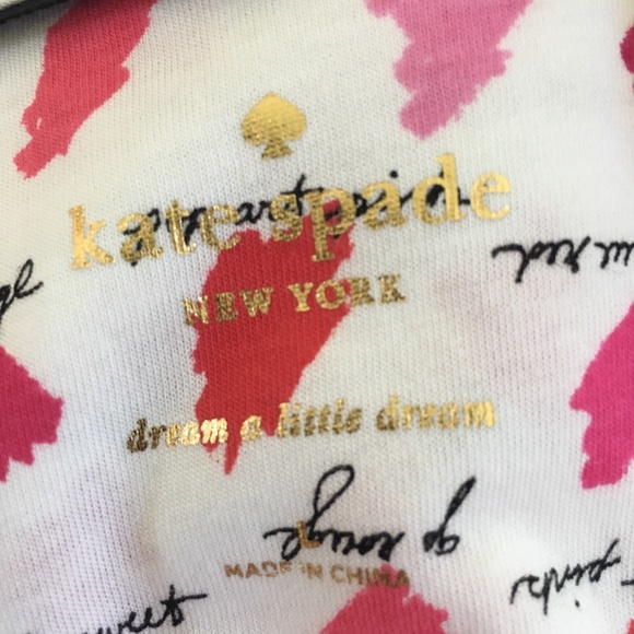 NWT Kate Spade Dream A Little Dream Pajamas L - Picture 7 of 8